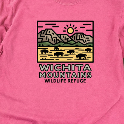 Wichita Mountains Wildlife Refuge Cotton Long Sleeve