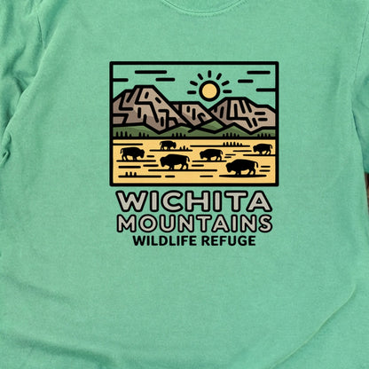 Wichita Mountains Wildlife Refuge Cotton Long Sleeve