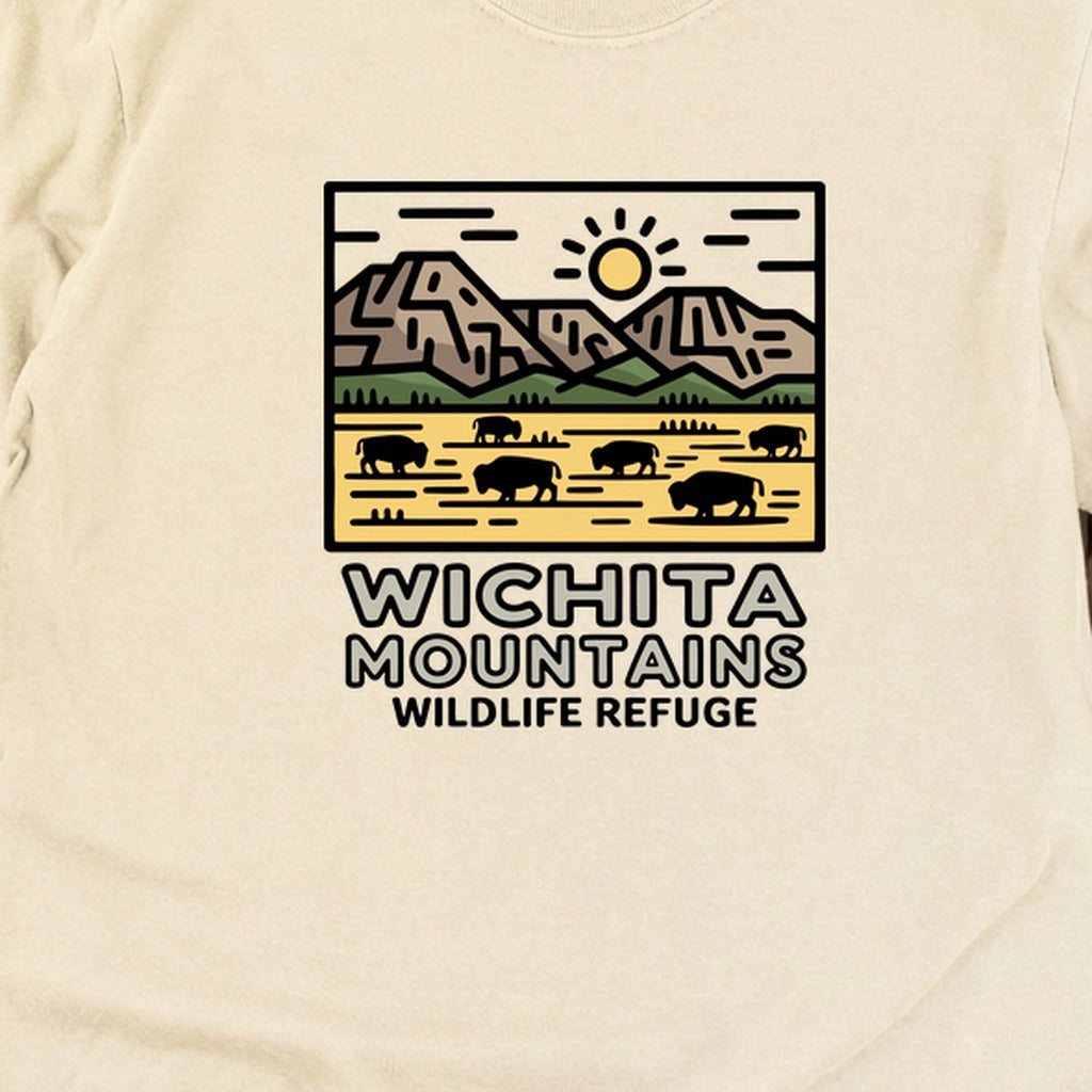 Wichita Mountains Wildlife Refuge Cotton Long Sleeve