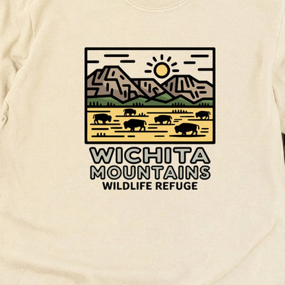 Wichita Mountains Wildlife Refuge Cotton Long Sleeve