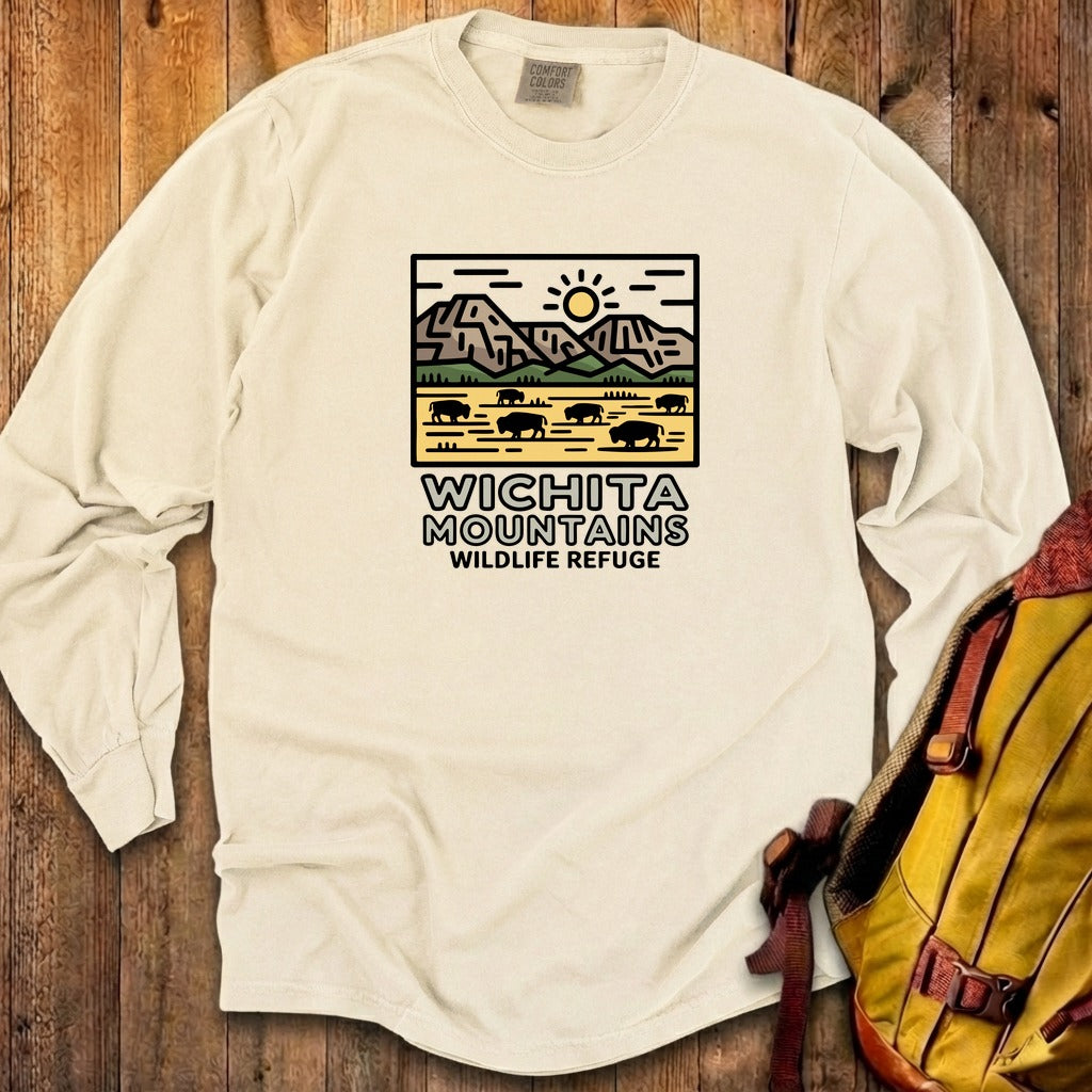 Wichita Mountains Wildlife Refuge Cotton Long Sleeve