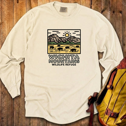 Wichita Mountains Wildlife Refuge Cotton Long Sleeve