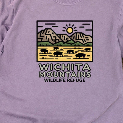 Wichita Mountains Wildlife Refuge Cotton Long Sleeve