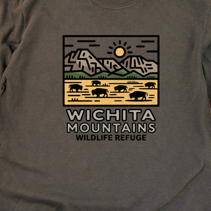 Wichita Mountains Wildlife Refuge Cotton Long Sleeve