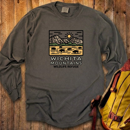 Wichita Mountains Wildlife Refuge Cotton Long Sleeve