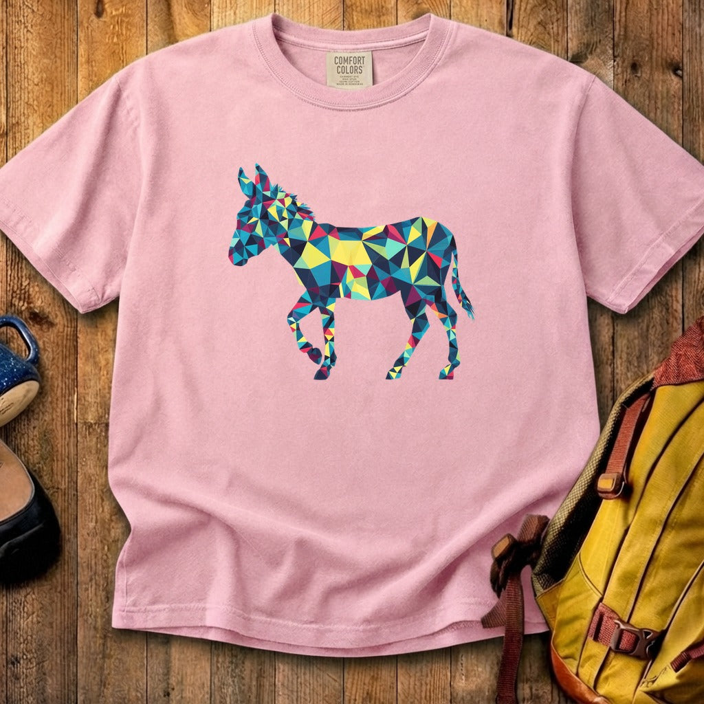 Wild Burro Mosaic Cotton T-Shirt