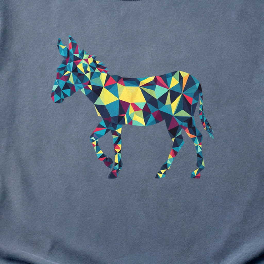 Wild Burro Mosaic Cotton T-Shirt