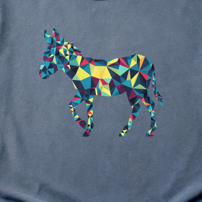 Wild Burro Mosaic Cotton T-Shirt