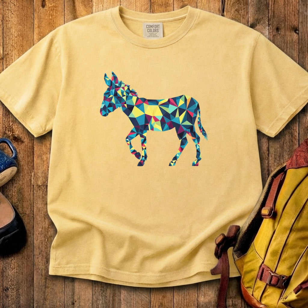 Wild Burro Mosaic Cotton T-Shirt