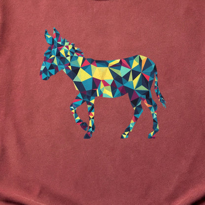 Wild Burro Mosaic Cotton T-Shirt