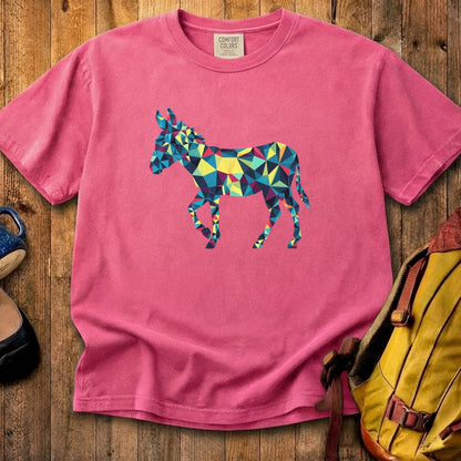 Wild Burro Mosaic Cotton T-Shirt