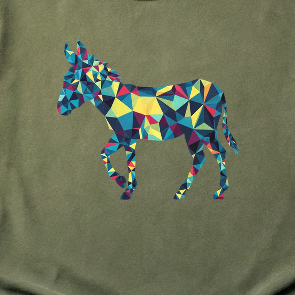 Wild Burro Mosaic Cotton T-Shirt