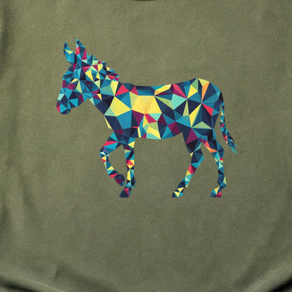Wild Burro Mosaic Cotton T-Shirt