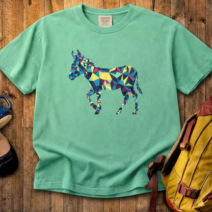Wild Burro Mosaic Cotton T-Shirt