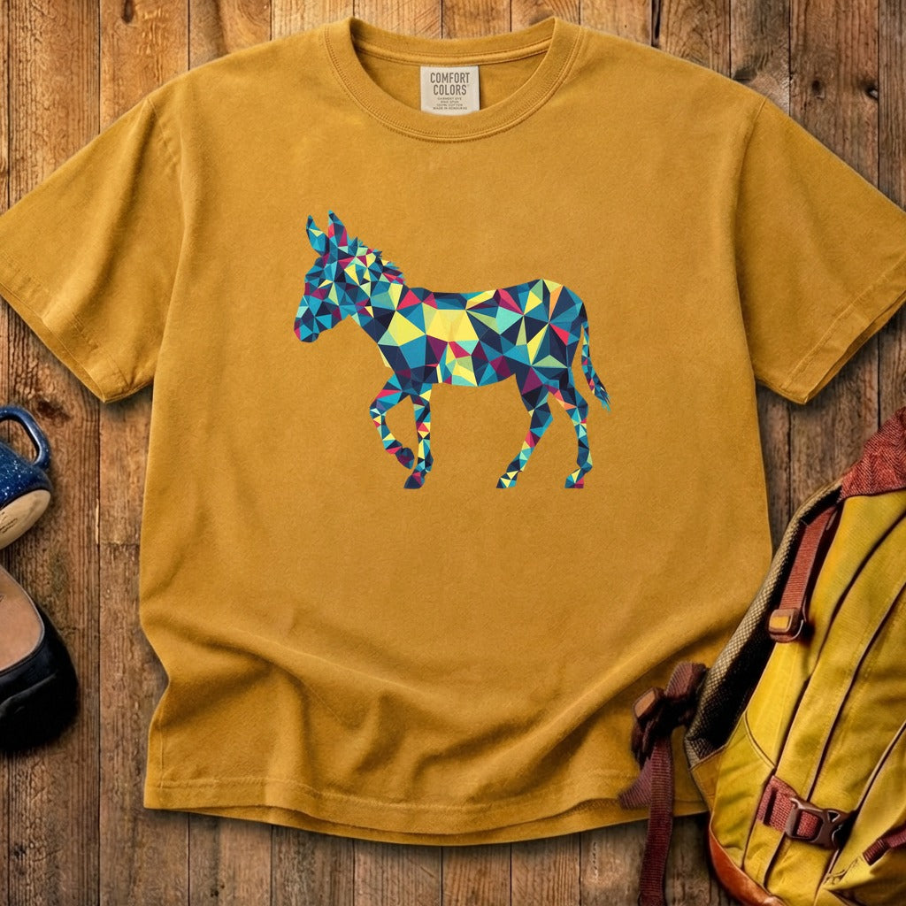 Wild Burro Mosaic Cotton T-Shirt