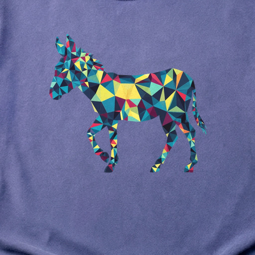 Wild Burro Mosaic Cotton T-Shirt