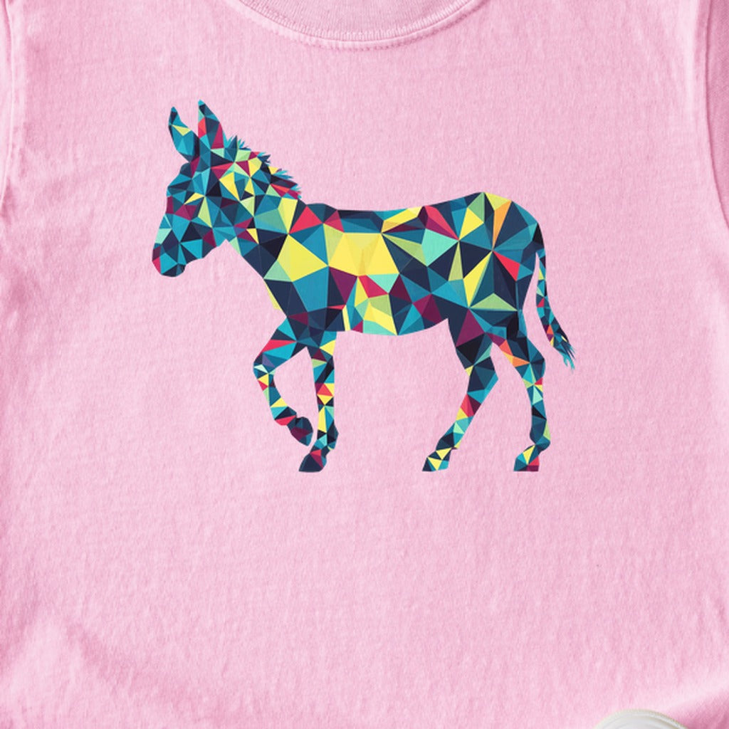 Wild Burro Mosaic Kids Cotton T-Shirt