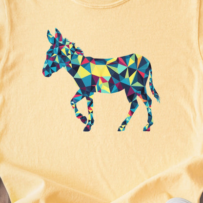 Wild Burro Mosaic Kids Cotton T-Shirt