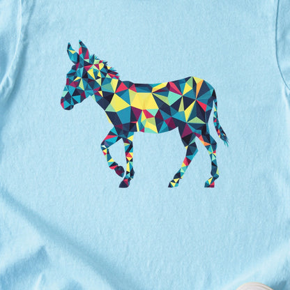 Wild Burro Mosaic Kids Cotton T-Shirt