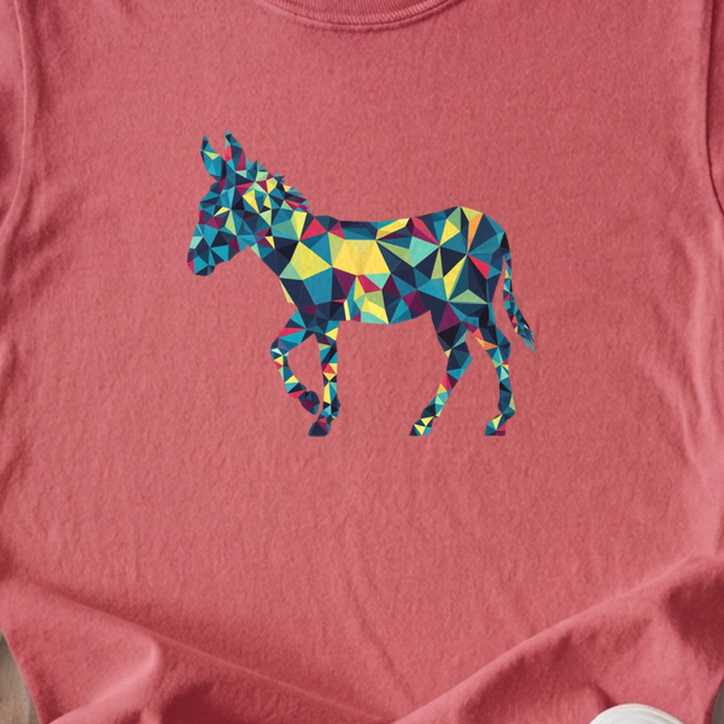 Wild Burro Mosaic Kids Cotton T-Shirt