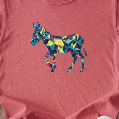 Wild Burro Mosaic Kids Cotton T-Shirt
