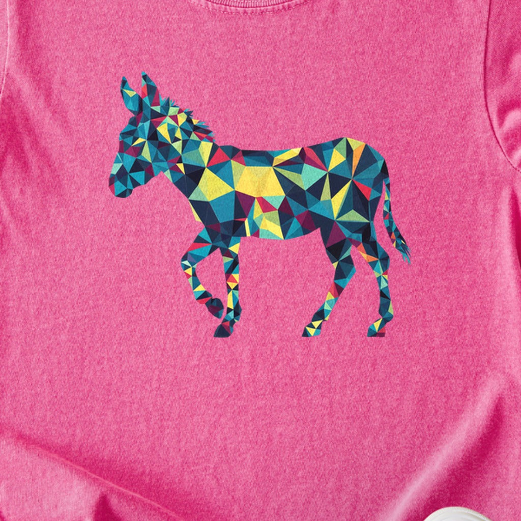 Wild Burro Mosaic Kids Cotton T-Shirt