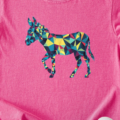 Wild Burro Mosaic Kids Cotton T-Shirt
