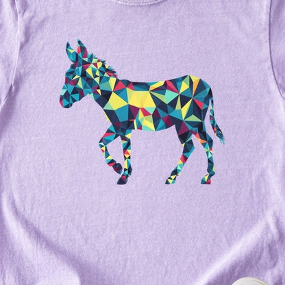 Wild Burro Mosaic Kids Cotton T-Shirt