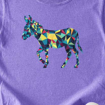 Wild Burro Mosaic Kids Cotton T-Shirt