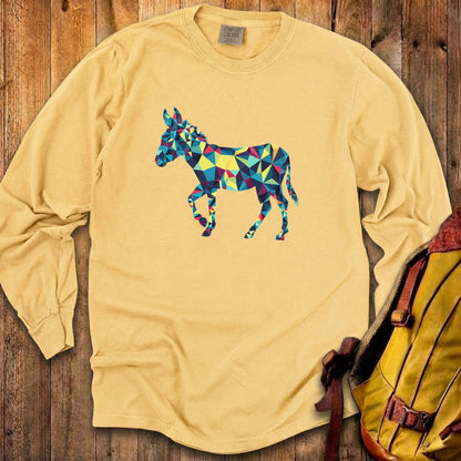 Wild Burro Mosaic Cotton Long Sleeve