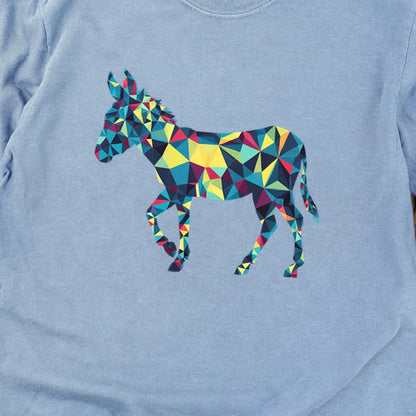 Wild Burro Mosaic Cotton Long Sleeve