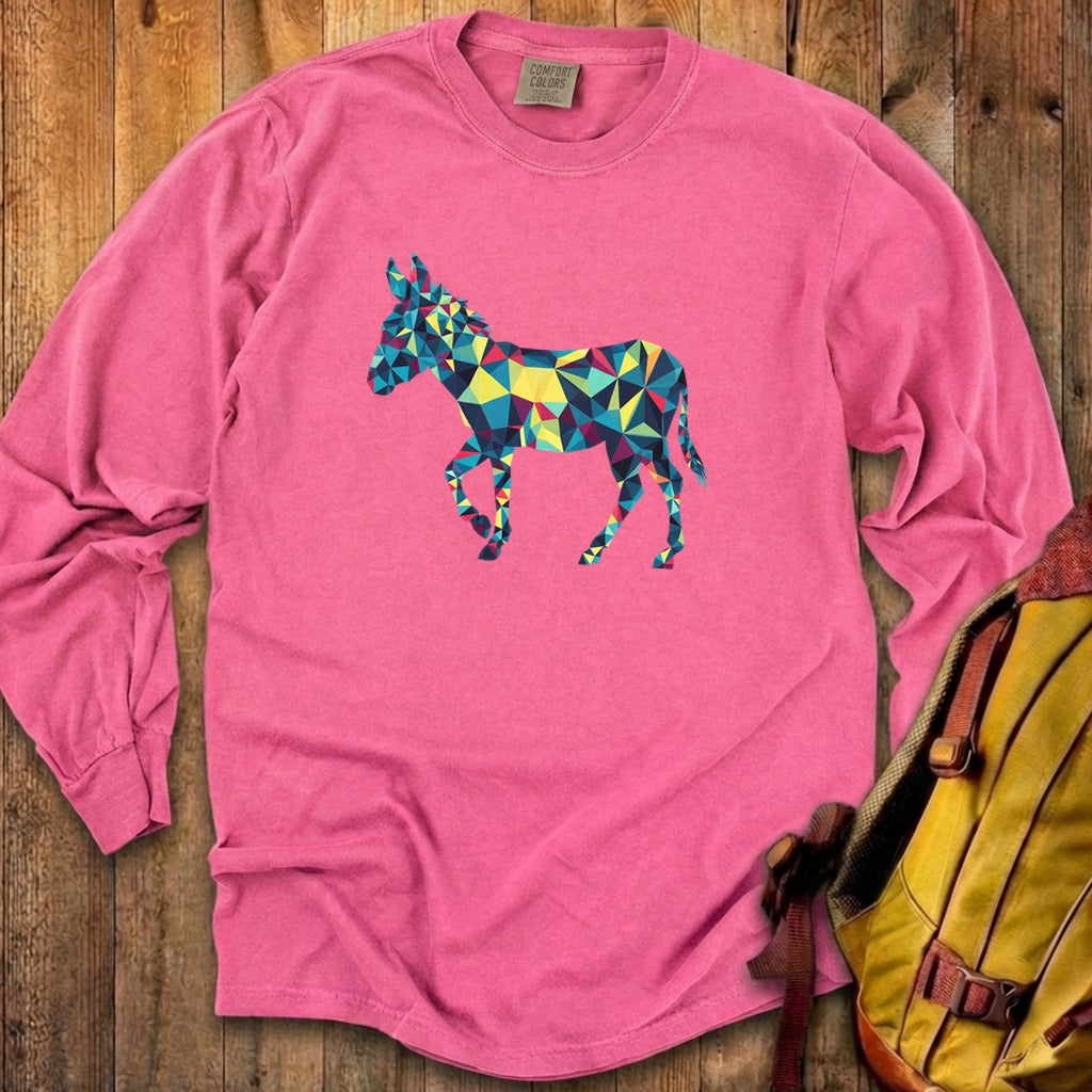 Wild Burro Mosaic Cotton Long Sleeve