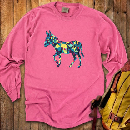Wild Burro Mosaic Cotton Long Sleeve