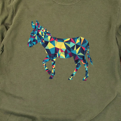 Wild Burro Mosaic Cotton Long Sleeve