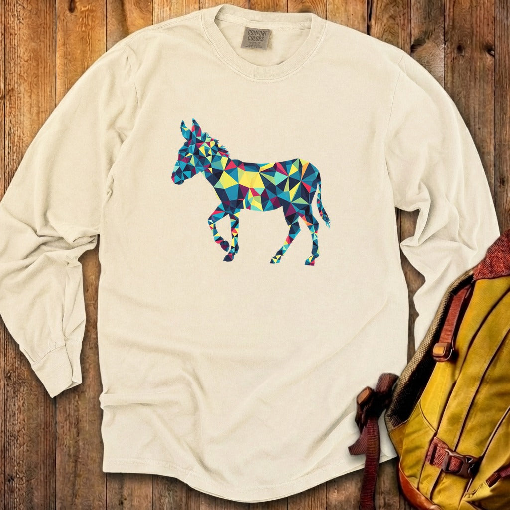 Wild Burro Mosaic Cotton Long Sleeve