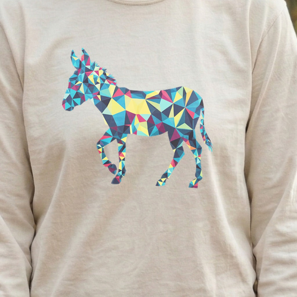 Wild Burro Mosaic Cotton Long Sleeve