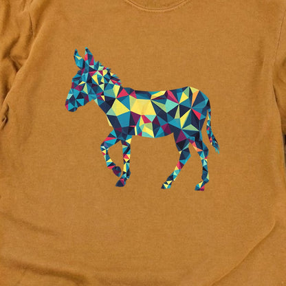 Wild Burro Mosaic Cotton Long Sleeve