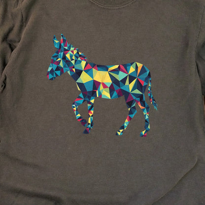 Wild Burro Mosaic Cotton Long Sleeve