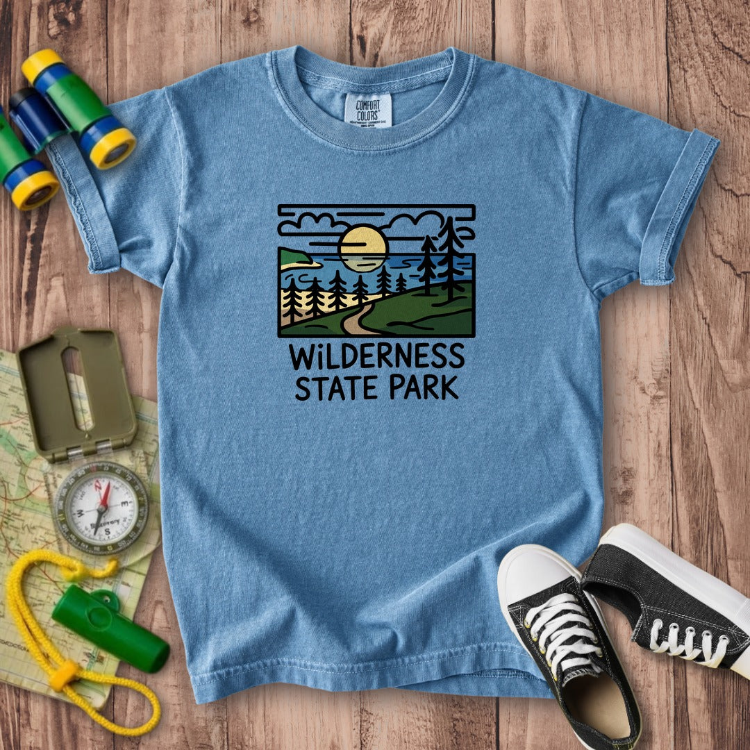 Wilderness State Park Kids Cotton T-Shirt