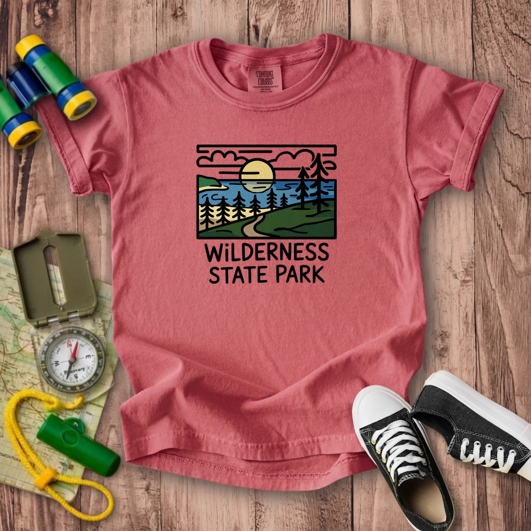 Wilderness State Park Kids Cotton T-Shirt