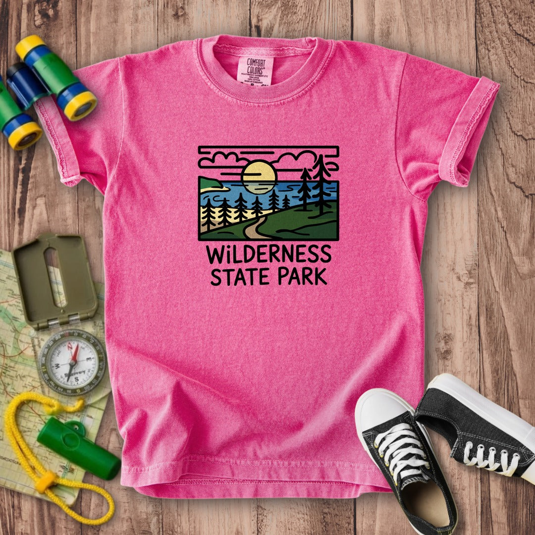 Wilderness State Park Kids Cotton T-Shirt