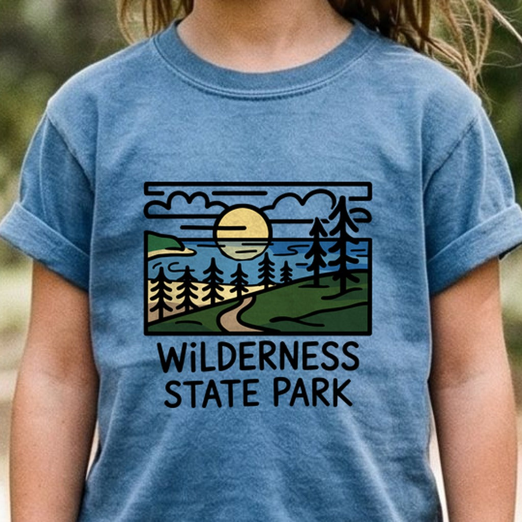 Wilderness State Park Kids Cotton T-Shirt