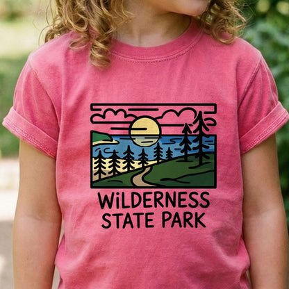 Wilderness State Park Kids Cotton T-Shirt