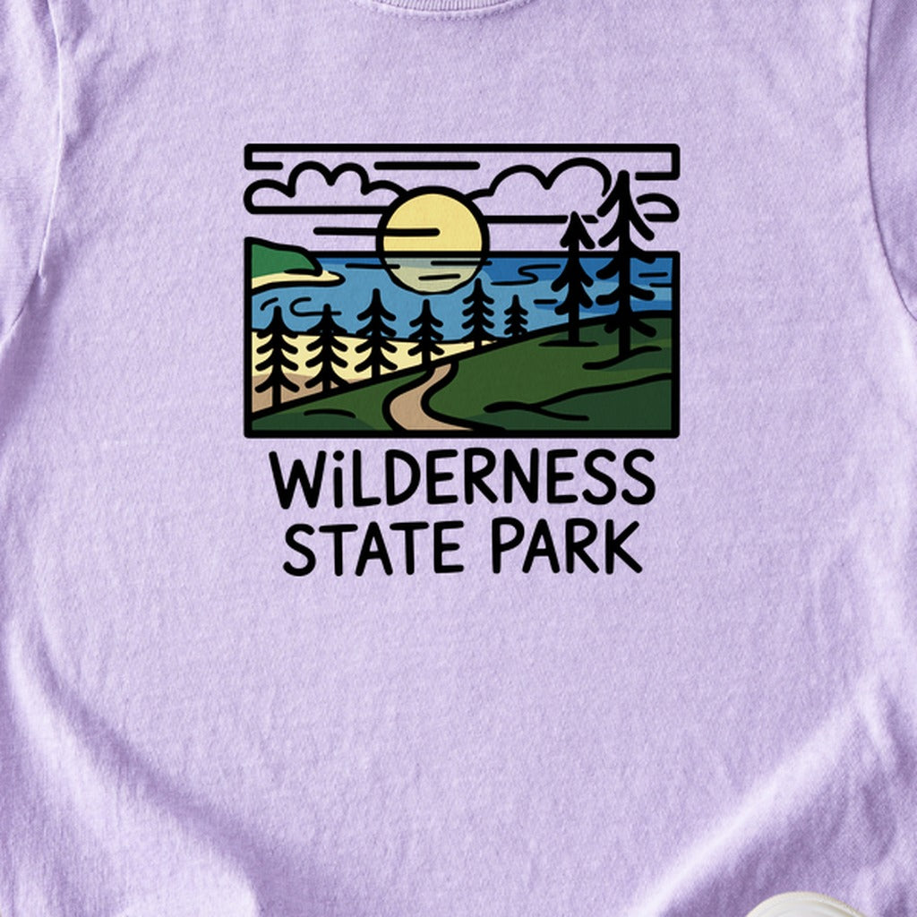 Wilderness State Park Kids Cotton T-Shirt