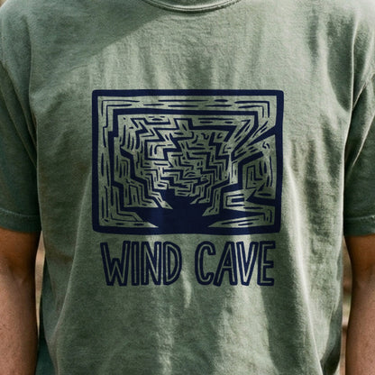 Wind Cave National Park Cotton T-Shirt