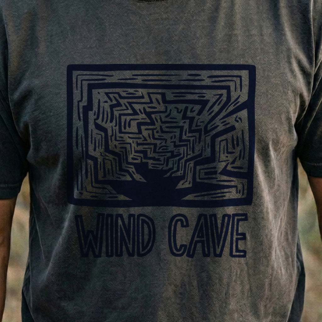 Wind Cave National Park Cotton T-Shirt
