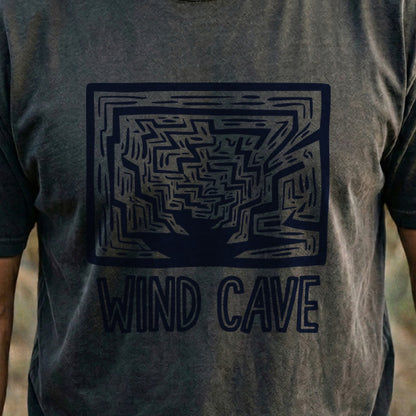 Wind Cave National Park Cotton T-Shirt