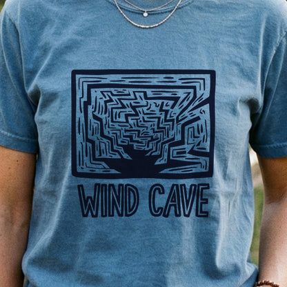 Wind Cave National Park Cotton T-Shirt