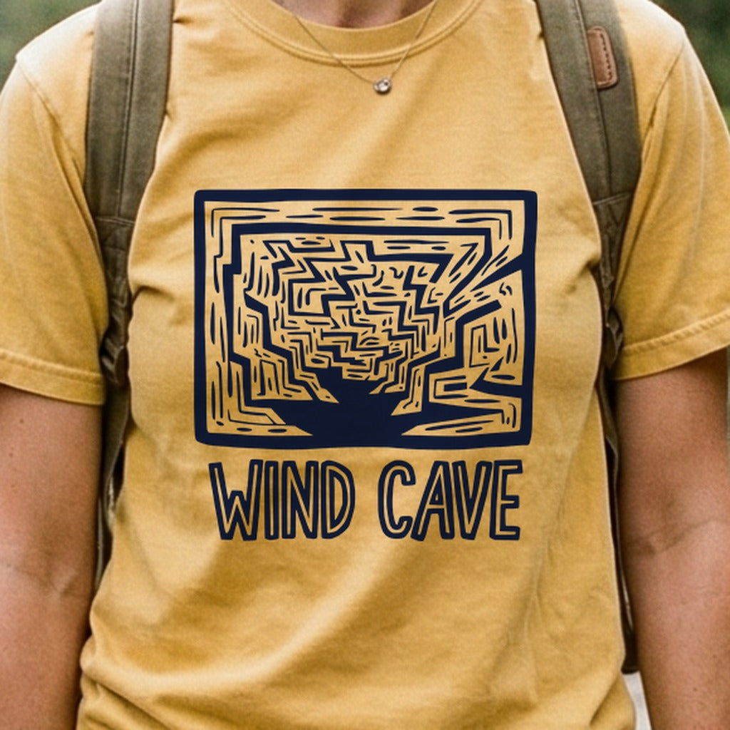 Wind Cave National Park Cotton T-Shirt