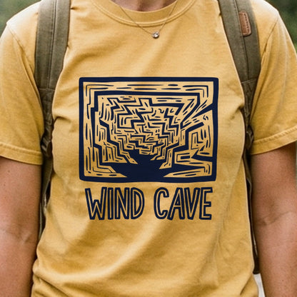Wind Cave National Park Cotton T-Shirt